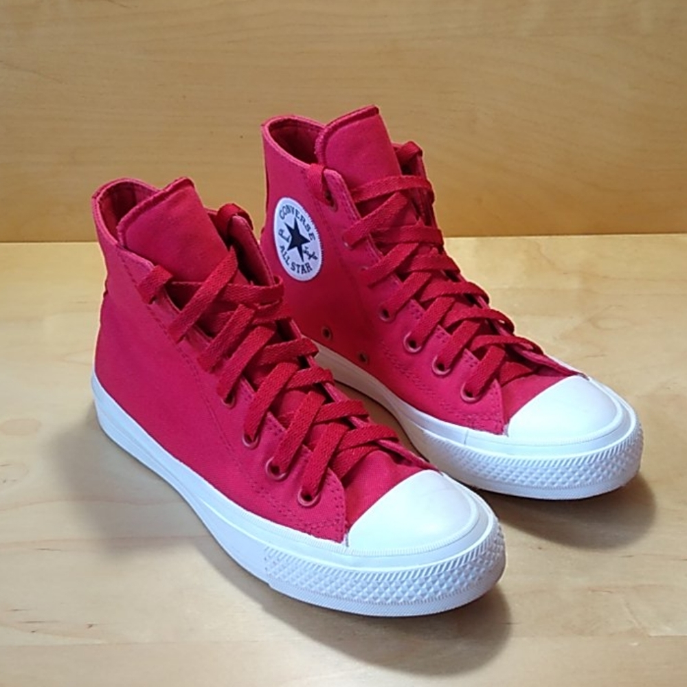 Converse Chuck Taylor II High Top Red Canvas